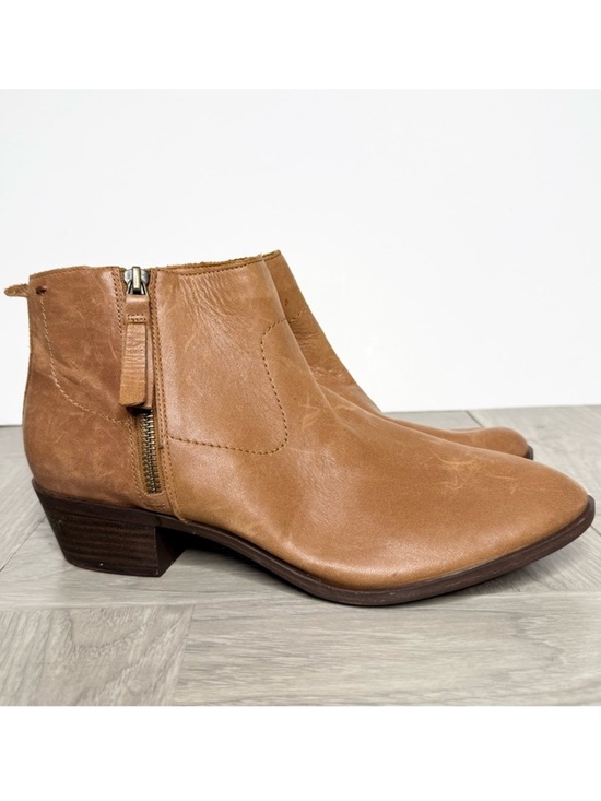 Lucky Brand Shoes - Lucky Brand Blandre Brown Leather Bootie 9 1/2 M